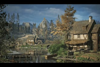 create cinematic 3d environments for games and film