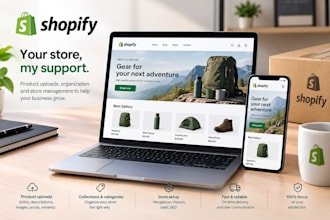 upload and organize products in your shopify store