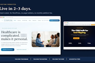design and build a professional small business website