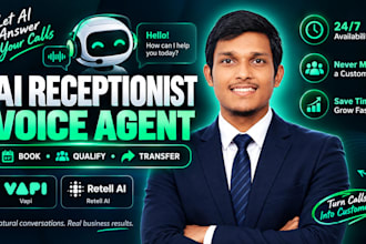 build an ai receptionist and voice agent