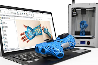 make 3d print design, 3d molding, cad design