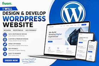 develop, or revamp a modern responsive wordpress