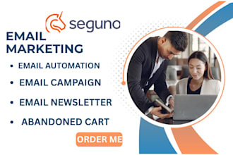 setup seguno email automation seguno email campaign email newsletter