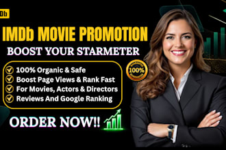 do imdb movie promotion, movies exposure and  boost starmeter rank