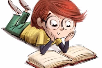read pages or books and give feedbacks or translate