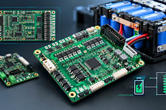 design custom bms pcb, battery management and battery electronics pcb design