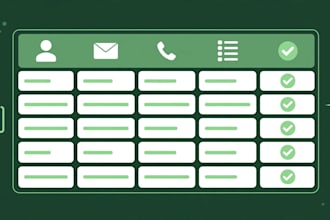 build a verified b2b lead list with enriched emails and company data