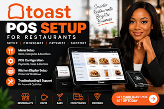 setup toast pos for restaurants