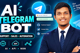 build a custom ai telegram bot