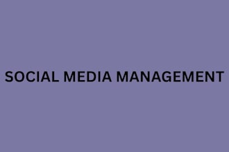 help me with social media management