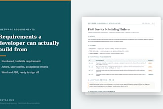 do software requirement specification, srs document, brd, prd and user stories