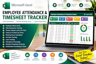 create a employee attendance tracker employee timesheet employee hours tracker