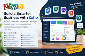 setup and customize your zoho CRM with automation