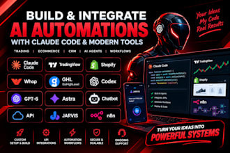 claude code tradingview shopify whop ghl codex gpt6 astra chatbot api jarvis n8n
