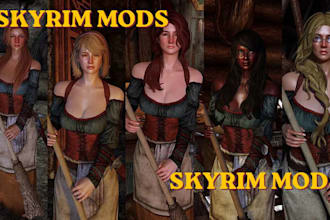 create custom racemenu ece presets for your player in skyrim game and fallout 4