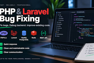 fix PHP laravel bugs and errors