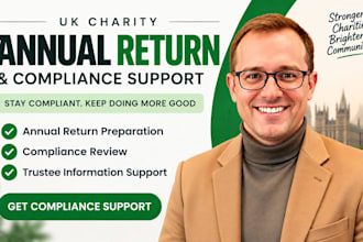 prepare your UK charity annual return and compliance documents