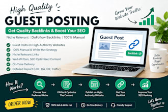do guest post outreach and SEO link building