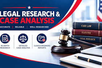 conduct professional legal research and case analysis for medical malpractice