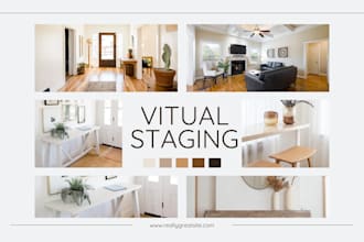 do virtual staging, virtual renovation, interior design and home staging