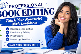 do book editing, critique and proofread your book