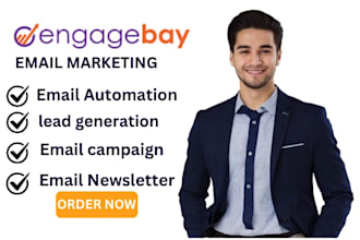 setup engagebay email automation engagebay email campaign email sequence