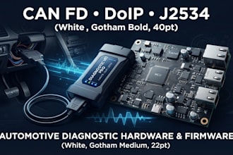 develop can fd doip j2534 automotive diagnostic hardware and firmware