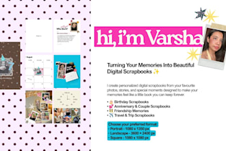 turn your special memories into a beautiful digital scrapbook