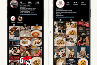 create a social media strategy and brand identity for you
