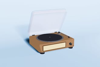 design and model stylized toon shaded props for your game or project