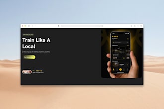 make a professional level website