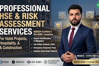 provide hse risk assessment, jsa, and safety plans