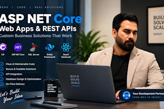 build asp net core web apps and rest apis with c sharp and sql server