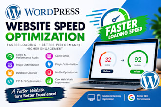 optimize wordpress website speed and improve loading performance
