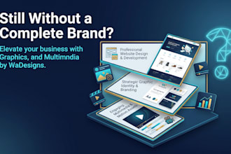 design a modern website, graphic identity, and multimedia content
