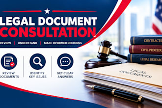 professionally review your legal documents and explain