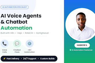 create ai voice agents and automation with n8n gohighlevel bland ai
