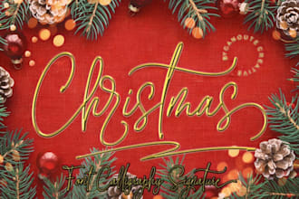 create a christmas logo makeover and festive social media kit