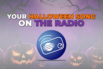 promote and play your halloween song on radio stations