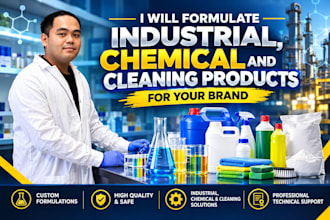 formulate industrial, chemical and cleaning products for your brand