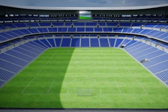 design 3d stadium,football field,pitch turf,layout plan,cgi bleachers,steel roof