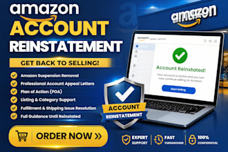 reinstate suspended amazon account with plan of action appeal letter
