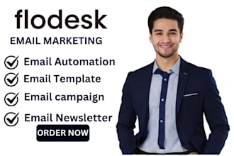 setup flodesk email automation flodesk email template email sequence