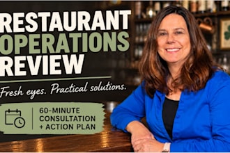review your restaurant operations and create an action plan