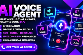 build ai voice agent, ai receptionist, ai agent, ai calling agent vapi retell