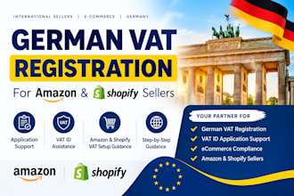 help with german vat registration for amazon and shopify sellers