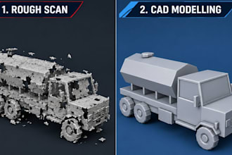 stl file repair, mesh repair, 3d model repair, fix stl file, 3d scan cleanup
