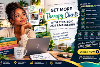 mental health leads mental health marketing therapy leads facebook ad google ads
