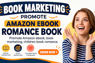 promote amazon book, ebook marketing children ebook romance journal