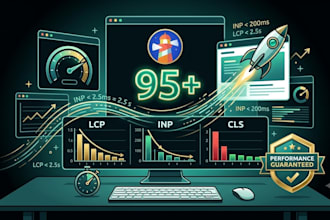 optimize website speed and core web vitals